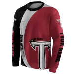 personalized troy trojans minimalist design red black hoodie best selling