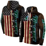 personalized tulane green wave american pride hoodie best selling