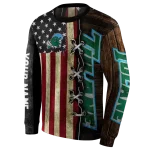 personalized tulane green wave american pride hoodie best selling