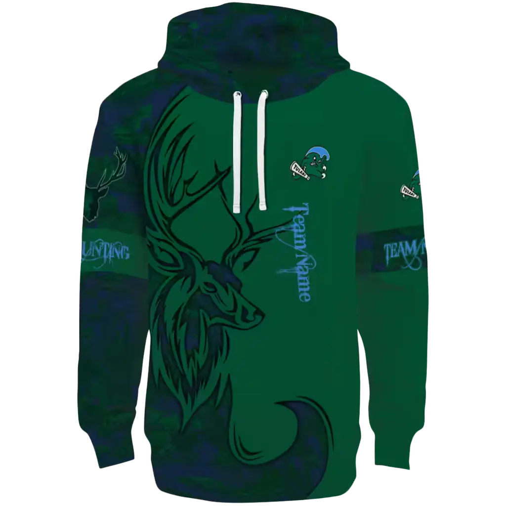 personalized tulane green wave deer silhouette green hoodie best selling personalized tulane green wave deer silhouette green hoodie best selling