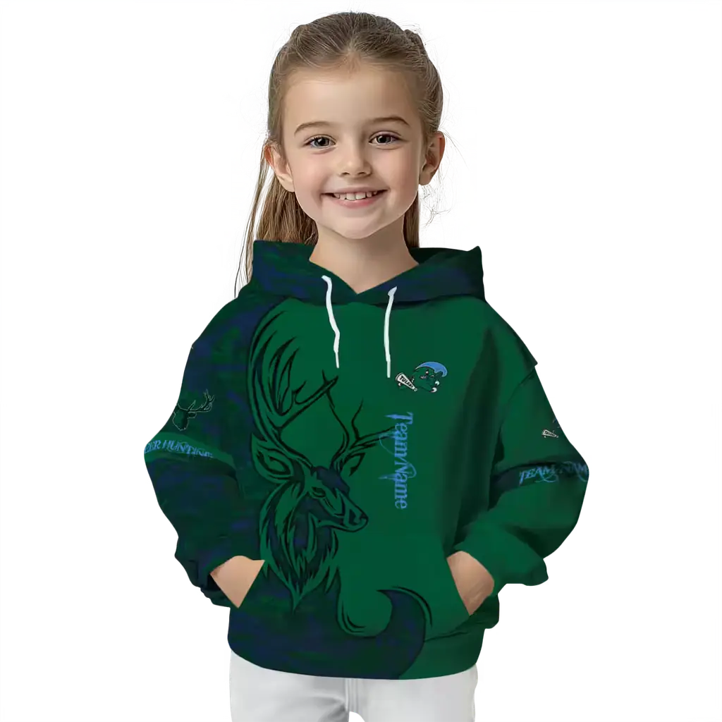 personalized tulane green wave deer silhouette green hoodie top rated personalized tulane green wave deer silhouette green hoodie top rated