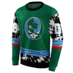 personalized tulane green wave grateful vibes green hoodie best selling