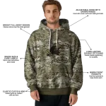 personalized tulane green wave military style hoodie best selling