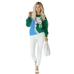 personalized tulane green wave peeking snoopy green hoodie best selling