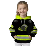 personalized tulane green wave safety motif black neon green hoodie best selling