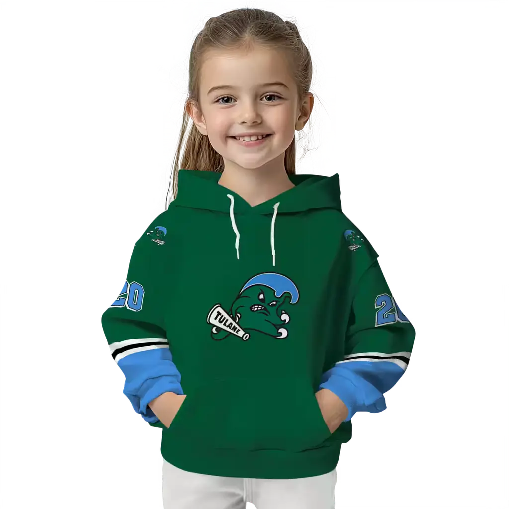 personalized tulane green wave striped sleeves green hoodie top rated personalized tulane green wave striped sleeves green hoodie top rated