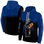 personalized tulsa golden hurricane baby groot blue black hoodie best selling