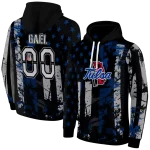personalized tulsa golden hurricane distressed flag blue black hoodie best selling