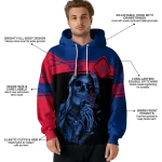 personalized tulsa golden hurricane grim reaper blue black hoodie best selling