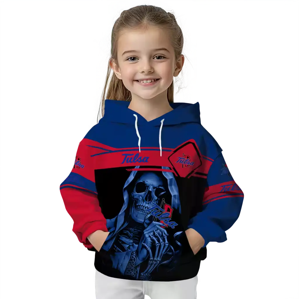 personalized tulsa golden hurricane grim reaper blue black hoodie top rated personalized tulsa golden hurricane grim reaper blue black hoodie top rated