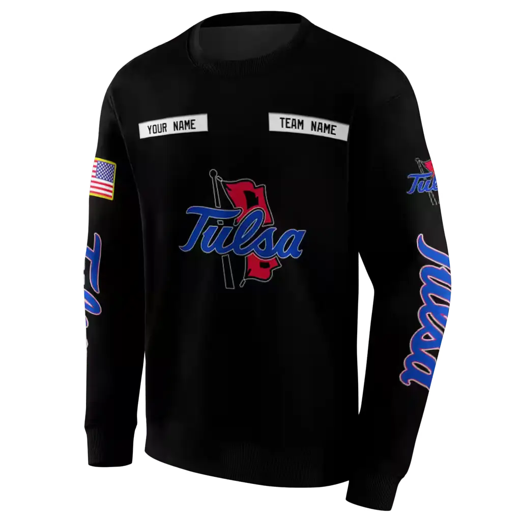 personalized tulsa golden hurricane punisher skull black hoodie new arrival personalized tulsa golden hurricane punisher skull black hoodie new arrival