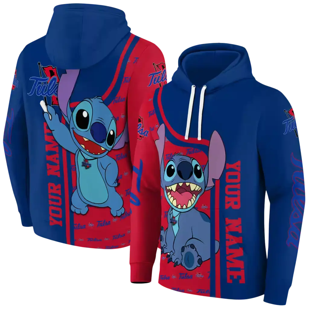 personalized tulsa golden hurricane stitch blue hoodie fashion forward personalized tulsa golden hurricane stitch blue hoodie fashion forward