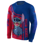 personalized tulsa golden hurricane stitch blue hoodie best selling