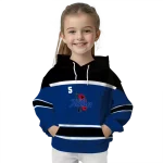 personalized tulsa golden hurricane striped pattern blue hoodie best selling