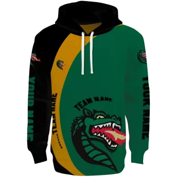 personalized uab blazers minimalist design green black hoodie best selling