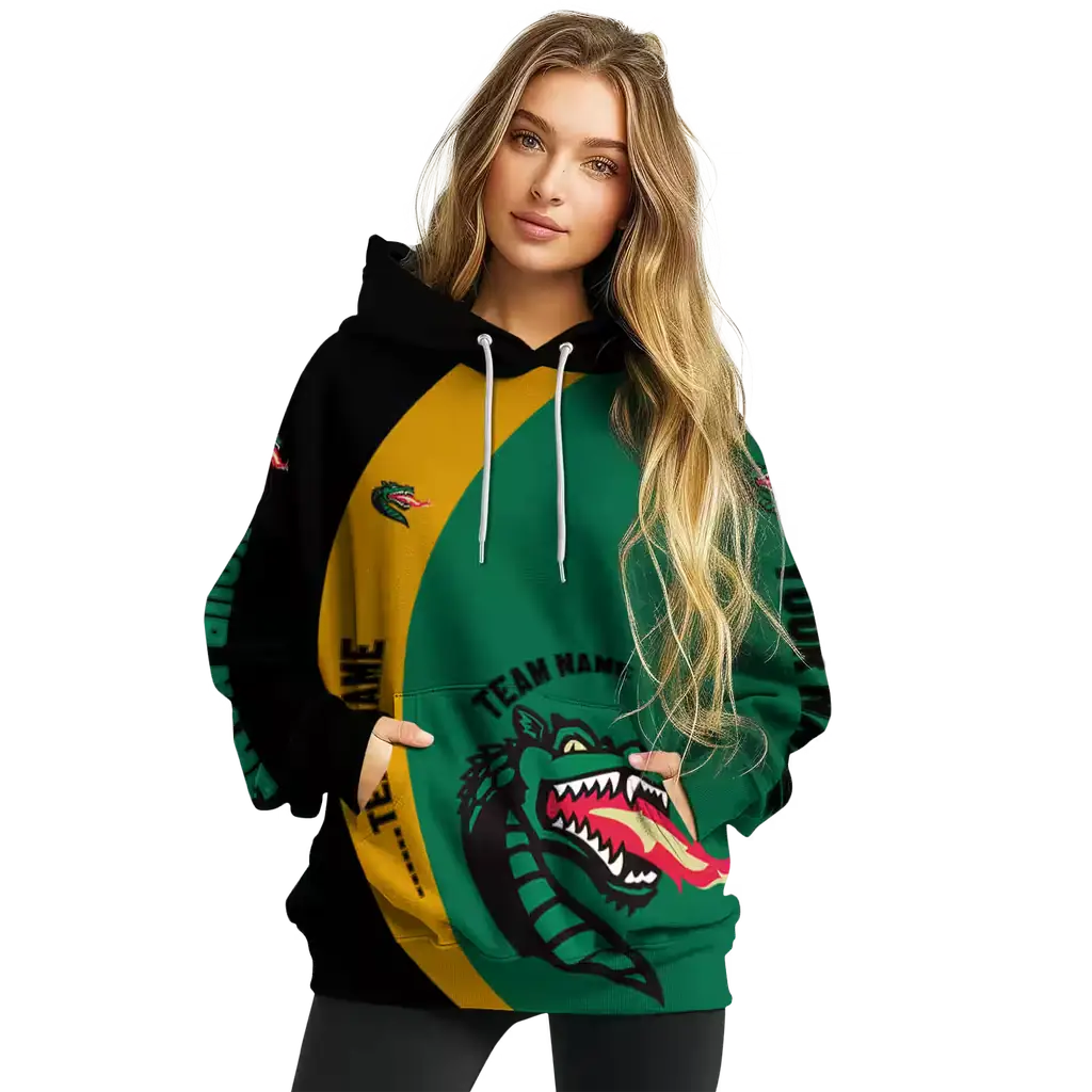 personalized uab blazers minimalist design green black hoodie high quality personalized uab blazers minimalist design green black hoodie high quality