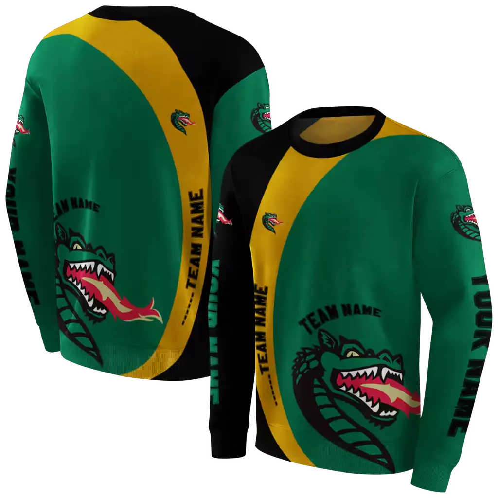 personalized uab blazers minimalist design green black hoodie premium grade personalized uab blazers minimalist design green black hoodie premium grade