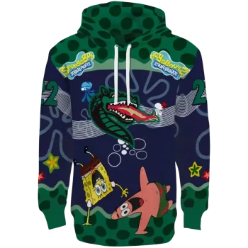 personalized uab blazers spongebob patrick star green navy hoodie best selling