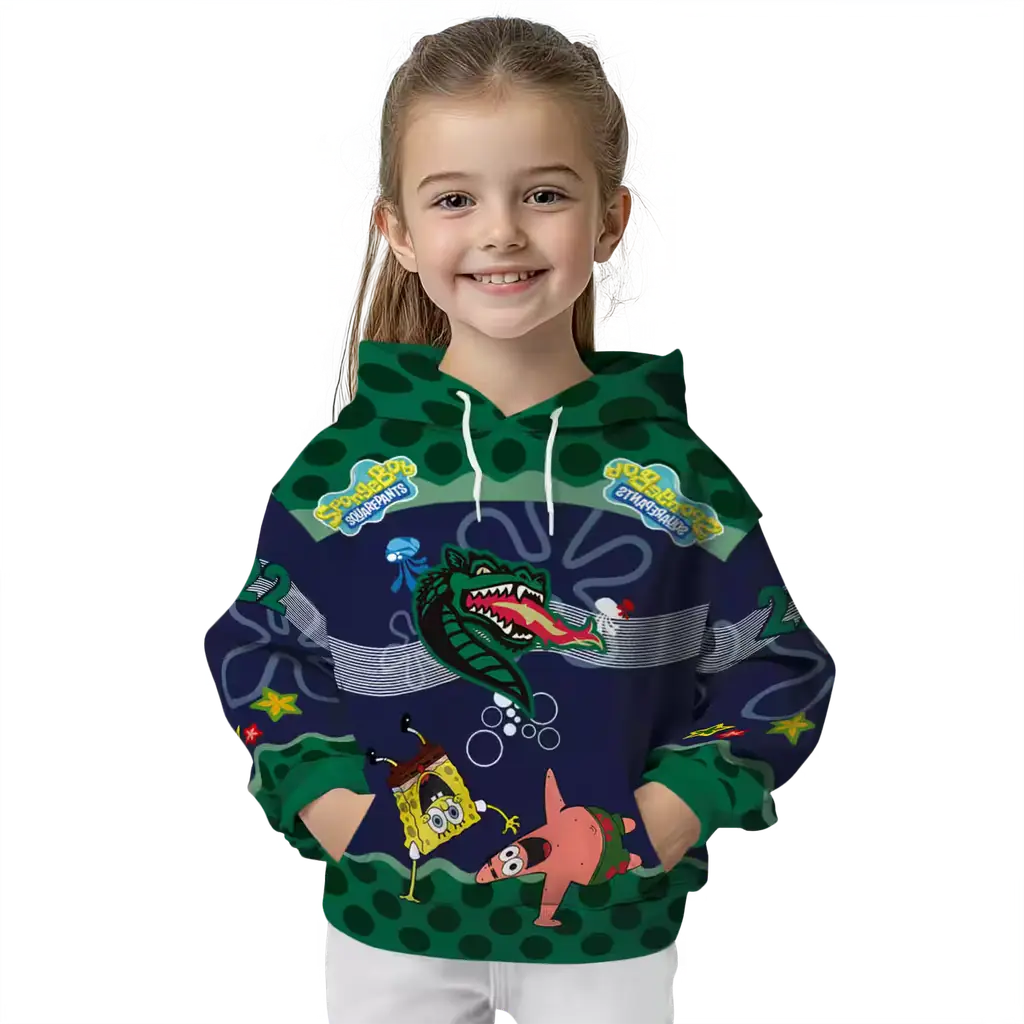 personalized uab blazers spongebob patrick star green navy hoodie top rated personalized uab blazers spongebob patrick star green navy hoodie top rated
