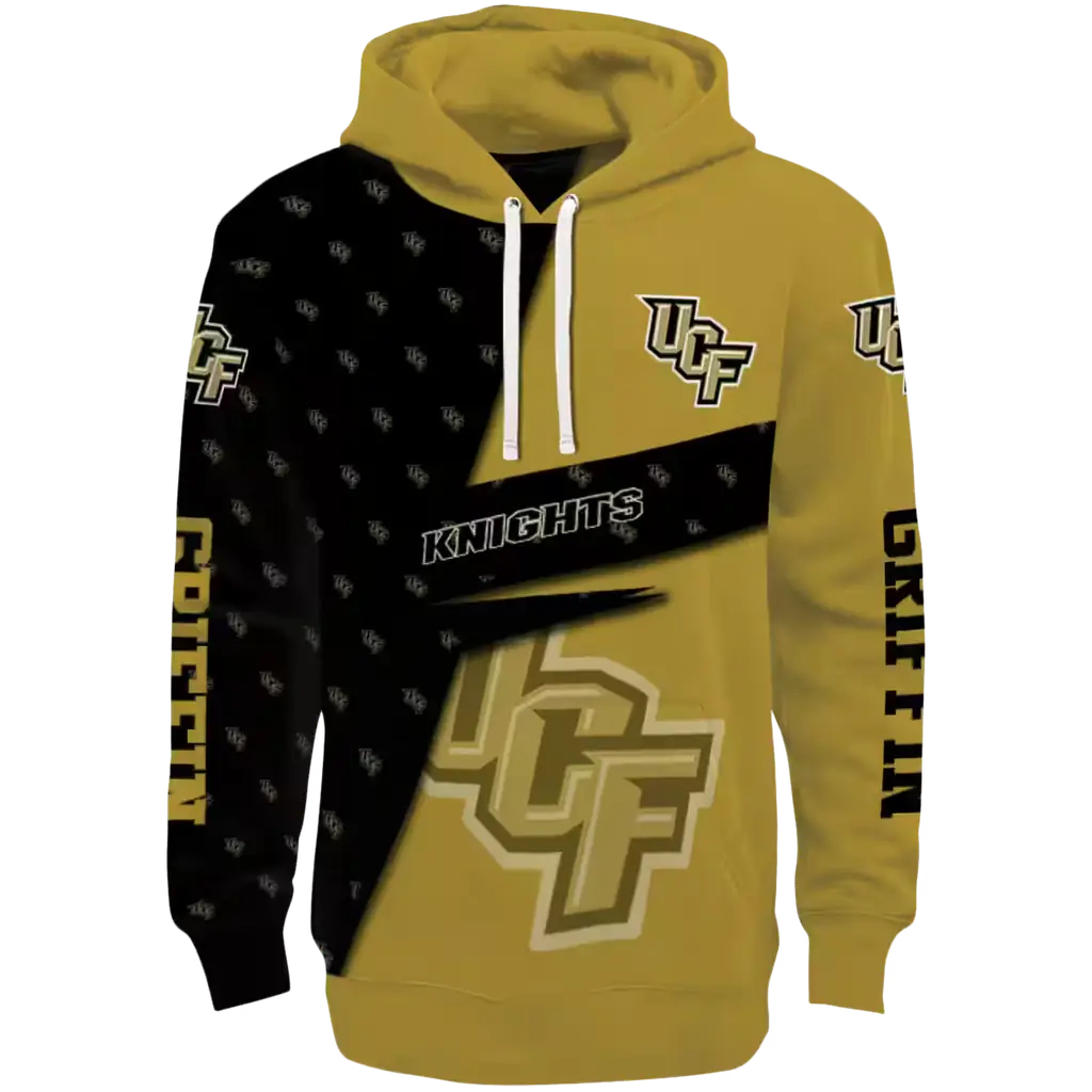 personalized ucf knights abstract shape gold hoodie best selling personalized ucf knights abstract shape gold hoodie best selling