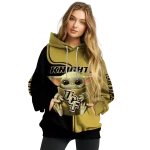 personalized ucf knights baby yoda gold black hoodie best selling