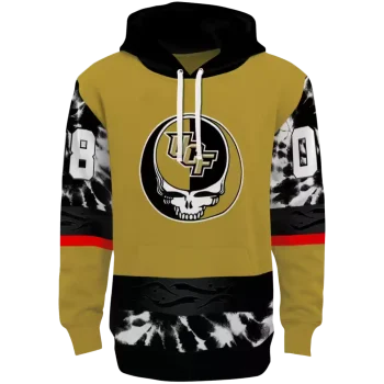 personalized ucf knights grateful vibes gold hoodie best selling