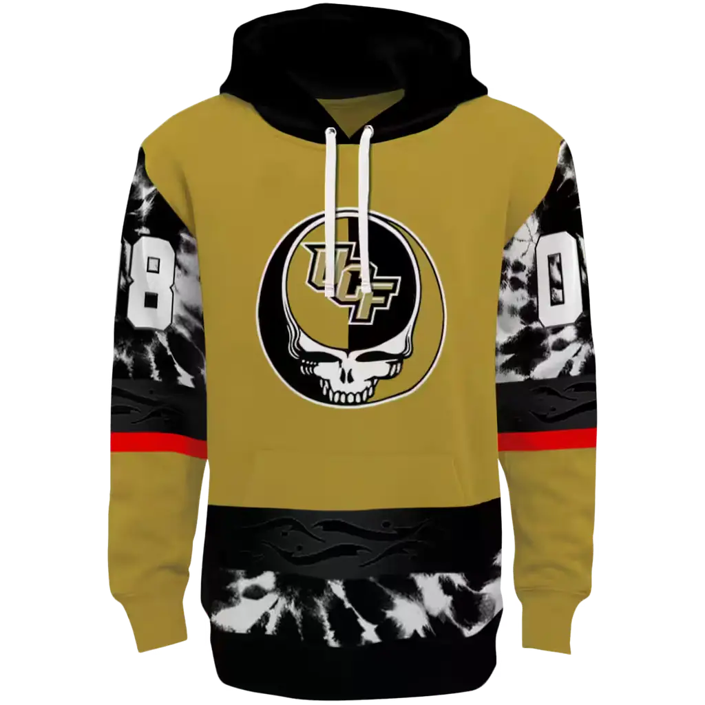 personalized ucf knights grateful vibes gold hoodie best selling personalized ucf knights grateful vibes gold hoodie best selling