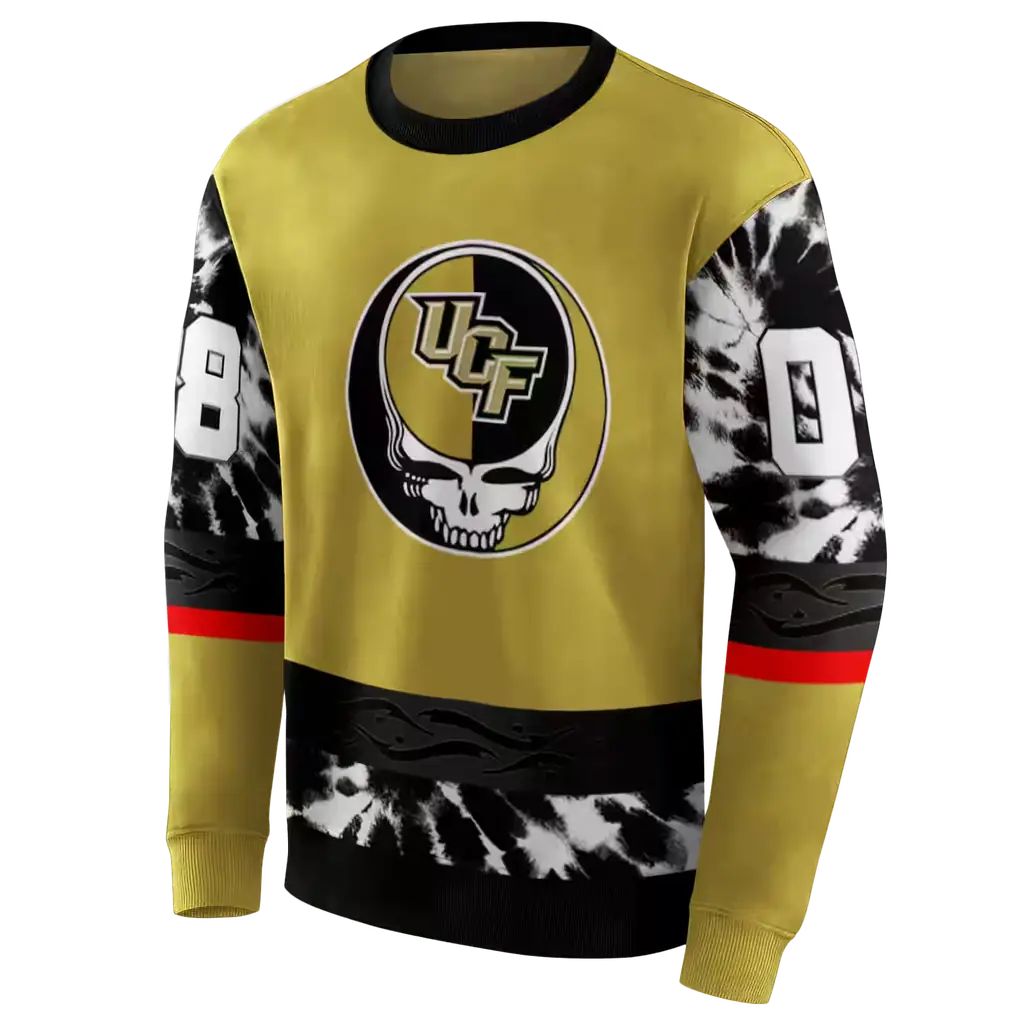 personalized ucf knights grateful vibes gold hoodie new arrival personalized ucf knights grateful vibes gold hoodie new arrival