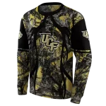 personalized ucf knights hunting theme gold black hoodie best selling