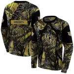 personalized ucf knights hunting theme gold black hoodie best selling