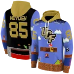 personalized ucf knights mario blue black hoodie best selling