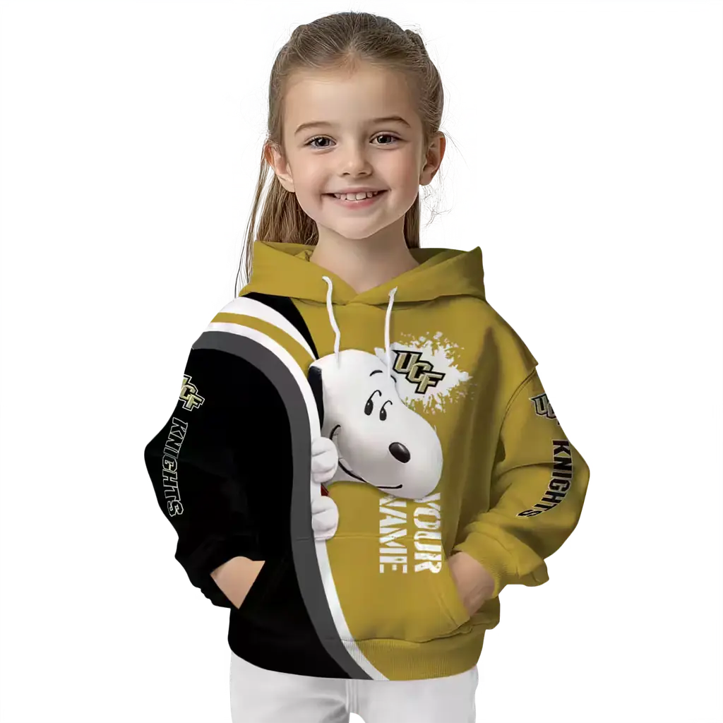 personalized ucf knights peeking snoopy gold hoodie top rated personalized ucf knights peeking snoopy gold hoodie top rated