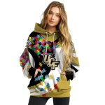 personalized ucf knights puzzle pieces gold hoodie best selling