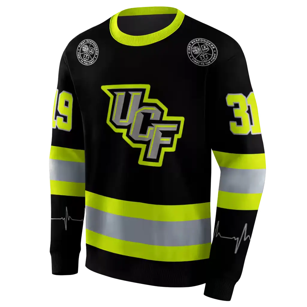 personalized ucf knights safety motif black neon green hoodie new arrival personalized ucf knights safety motif black neon green hoodie new arrival