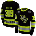 personalized ucf knights safety motif black neon green hoodie best selling