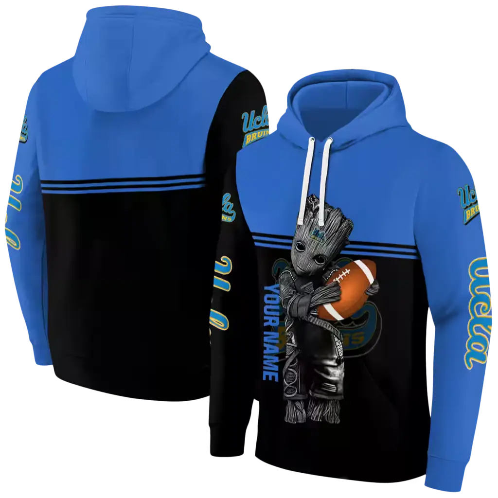 personalized ucla bruins baby groot blue black hoodie fashion forward personalized ucla bruins baby groot blue black hoodie fashion forward