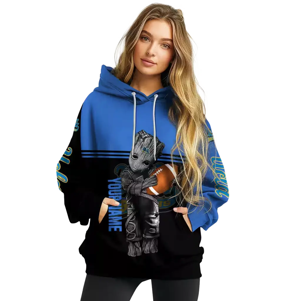 personalized ucla bruins baby groot blue black hoodie high quality personalized ucla bruins baby groot blue black hoodie high quality