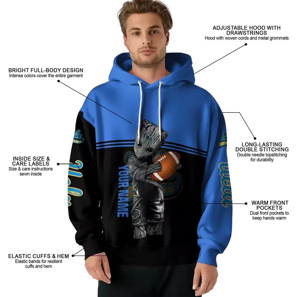 personalized ucla bruins baby groot blue black hoodie latest model personalized ucla bruins baby groot blue black hoodie latest model