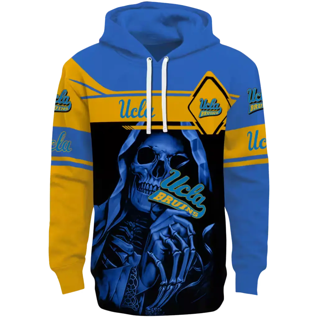 personalized ucla bruins grim reaper blue black hoodie best selling personalized ucla bruins grim reaper blue black hoodie best selling