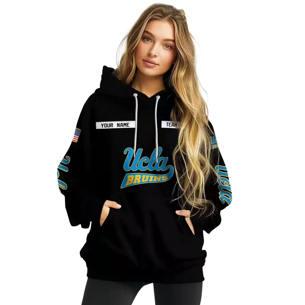 personalized ucla bruins punisher skull black hoodie high quality personalized ucla bruins punisher skull black hoodie high quality