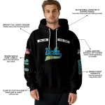 personalized ucla bruins punisher skull black hoodie best selling