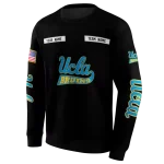 personalized ucla bruins punisher skull black hoodie best selling