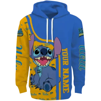 personalized ucla bruins stitch blue hoodie best selling
