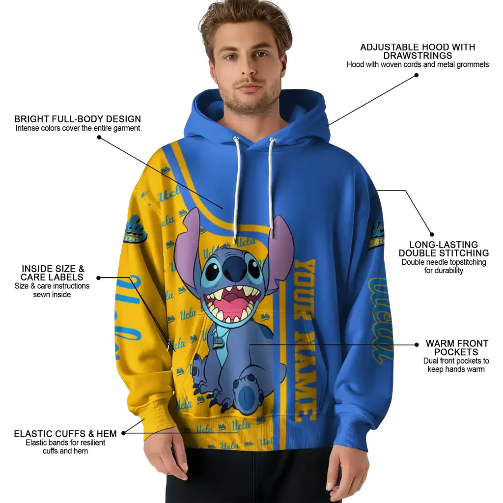 personalized ucla bruins stitch blue hoodie latest model personalized ucla bruins stitch blue hoodie latest model