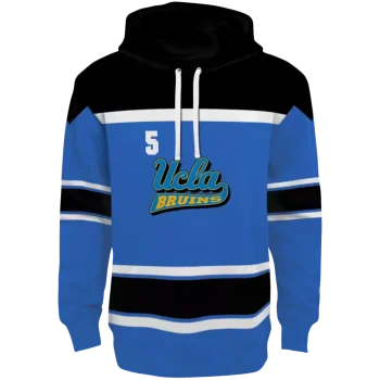 personalized ucla bruins striped pattern blue hoodie best selling