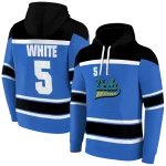 personalized ucla bruins striped pattern blue hoodie best selling