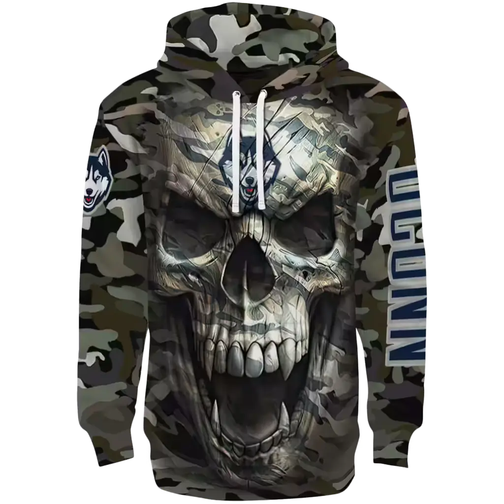 personalized uconn huskies camo skull hoodie best selling personalized uconn huskies camo skull hoodie best selling