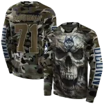 personalized uconn huskies camo skull hoodie best selling