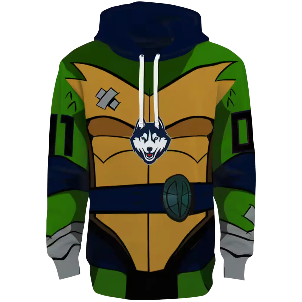 personalized uconn huskies superhero armor blue green hoodie best selling personalized uconn huskies superhero armor blue green hoodie best selling