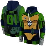personalized uconn huskies superhero armor blue green hoodie best selling